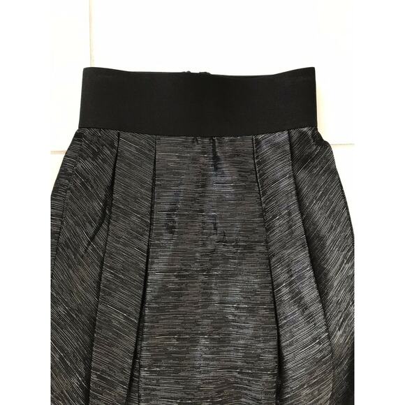 Adam by Adam Lippes Metallic Pleated Mini Skirt - Picture 5 of 6